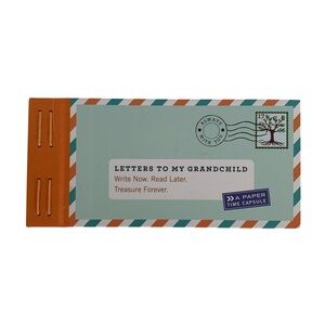 Letters to My Grandchild Keepsake Book Paper Time Capsule Write Now Read Later